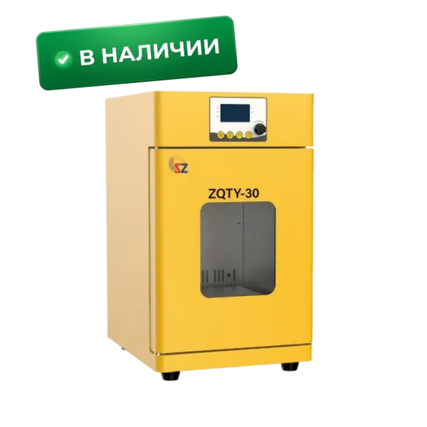 Настольный шейкер-инкубатор, от комн.-10~55°C, 10-300 об/мин, 30 л, Zhichu ZQTY-30