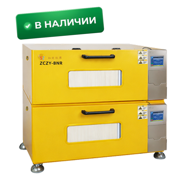 Штабелируемый шейкер-инкубатор с охлаждением, 4˚С - 60˚С, 10-300 об/мин, 193л, Zhichu ZQZY-CN(R) (1-3 яруса)