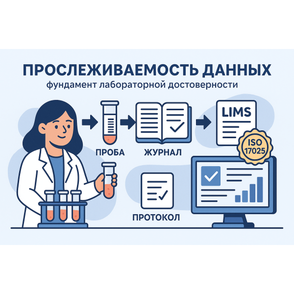 Прослеживаемость данных: от пробоотбора до протокола