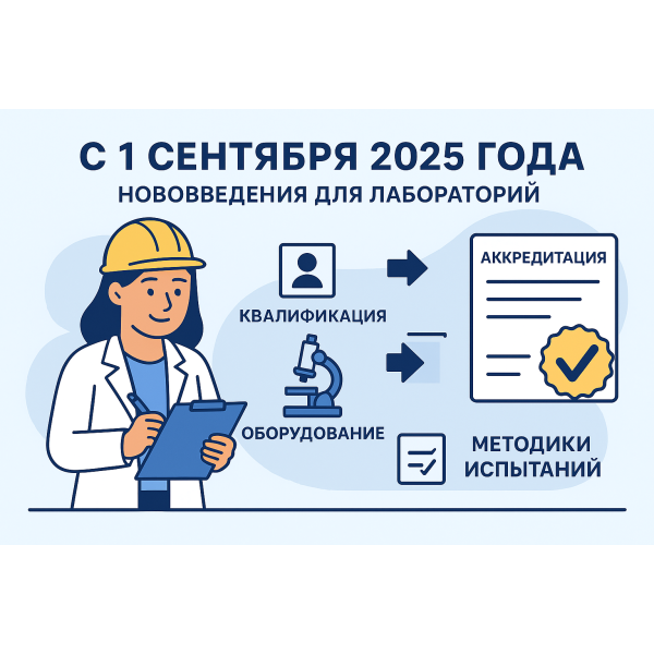 С 1 сентября 2025 года — новые требования к лабораториям: экспертный разбор Приказа №730
