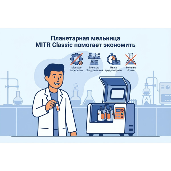 Как планетарная мельница MITR Classic снижает затраты и окупается за 1–2 года